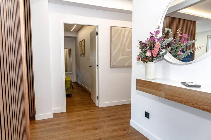 Apartamento para 6 personas, con vistas y balcón en Padrón