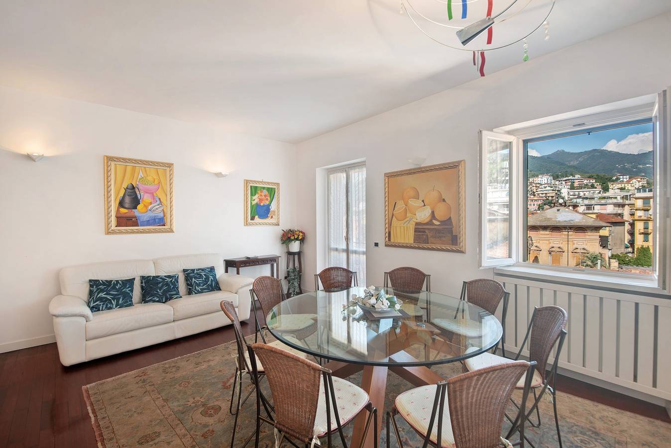 Entire apartment, Apartment 'Appartamento Gabbiano' with Shared Terrace, Wi-Fi and Air Conditioning in Rapallo (City), Rapallo