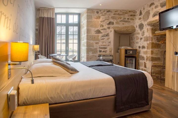 Hôtel pour 2 personnes, avec Terrasse et Vue à Beaulieu-sur-Dordogne