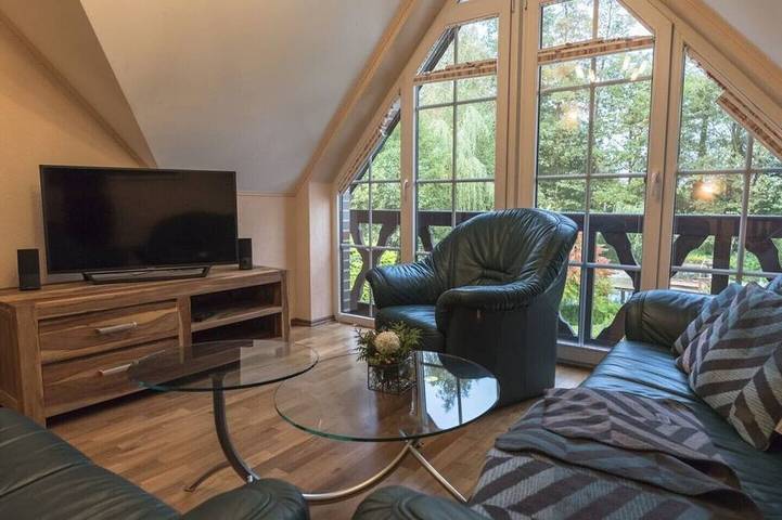 Ferienwohnung für 4 Personen, mit Terrasse und Garten in Burg (Spreewald)