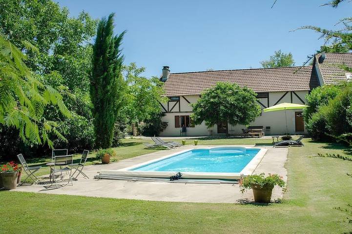 Ferienhaus für 10 Personen, mit Garten