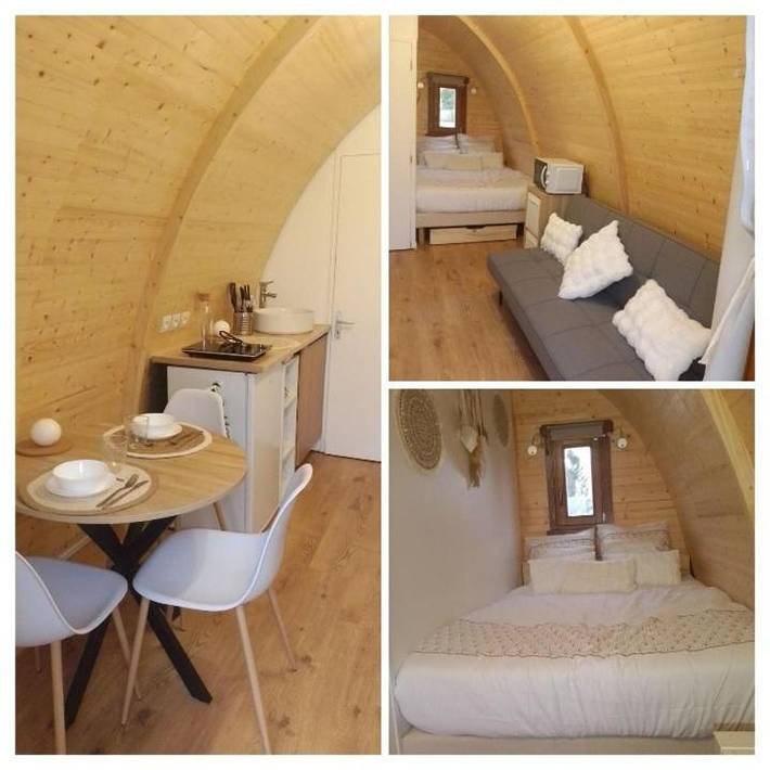 Location de vacances pour 3 personnes, avec jardin ainsi que vue et terrasse, animaux acceptés à Auppegard - 3