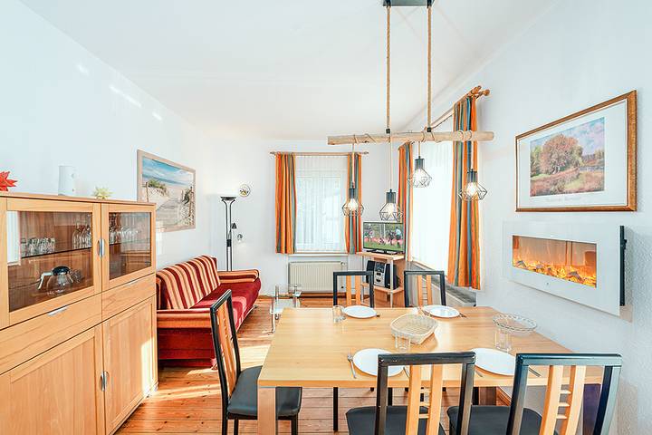 Appartement de vacances entier, Appartement de vacances pour 4 personnes avec jardin in Baabe, Région de Rügen