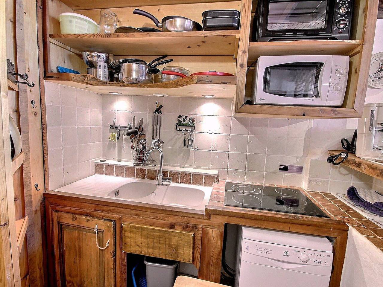 Ganze Wohnung, Triplex für 7 Pers. in Vallandry nahe Pisten, Haustiere erlaubt in Landry, Vanoise-Massiv
