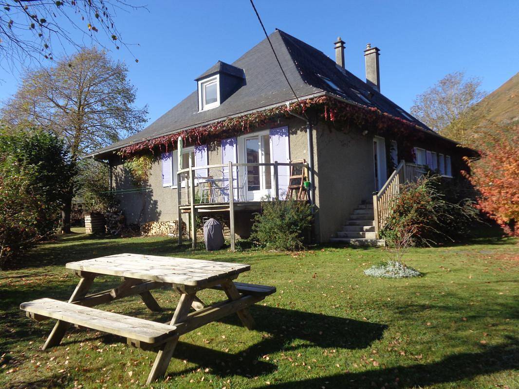 Gîte für 4 Personen mit Balkon/Terrasse in Aucun, Nationalpark Pyrenäen