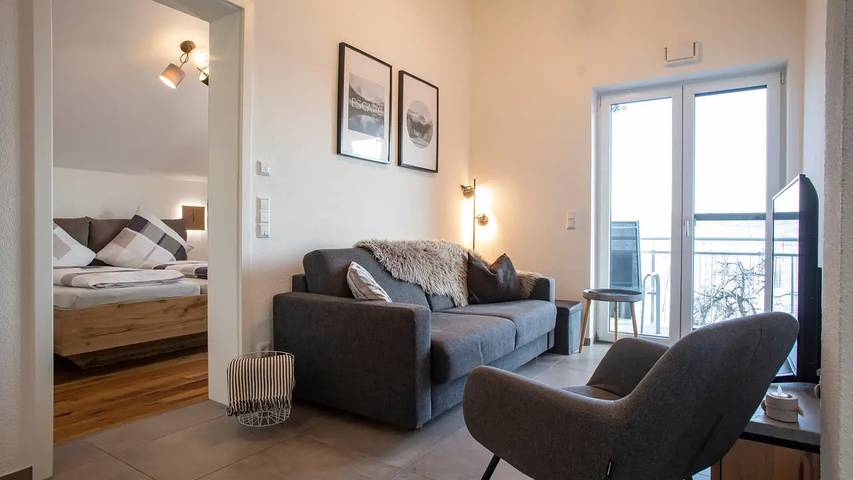 Ganze Ferienwohnung, Ferienwohnung für 6 Personen (55 m²) in Neukirch in Neukirch, Region Bodensee-Oberschwaben
