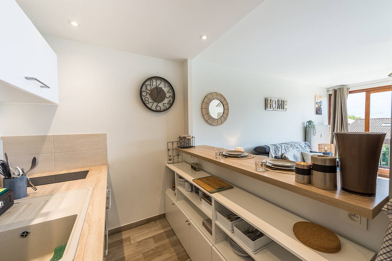 Apartamento entero, Studio Aurore - Charmant logement avec vue montagnes in Sévrier, Parque natural regional del Macizo de Bauges