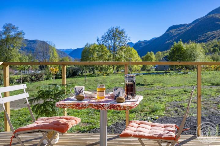 Maison de vacances pour 2 personnes, avec jardin dans les Hautes-Pyrénées