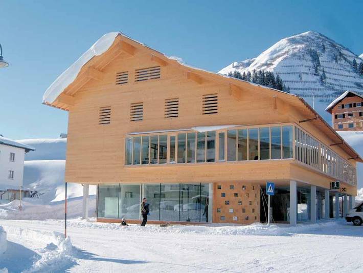 Appartement voor 4 personen, met balkon en uitzicht, kindvriendelijk in Warth