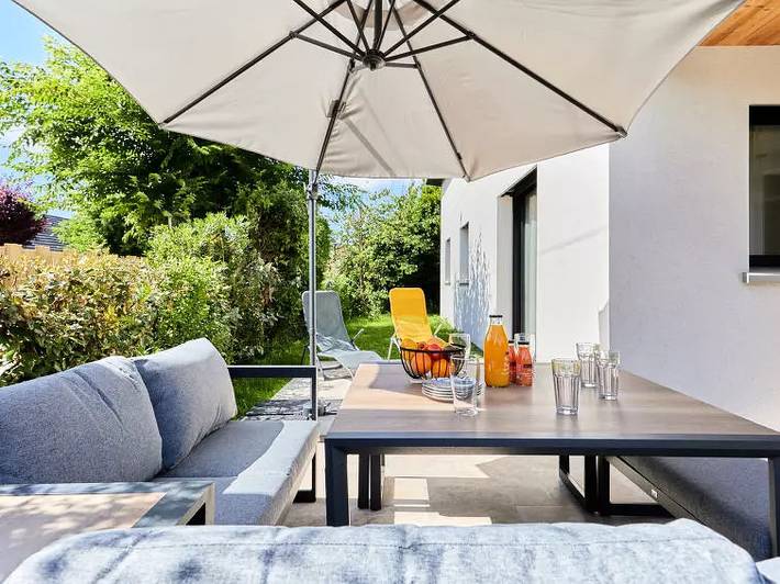 Villa für 6 Personen, mit Terrasse und Garten in Agon-Coutainville