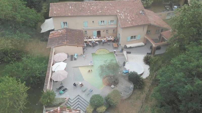 Location de vacances pour 15 personnes, avec bassin pour enfant et piscine ainsi que jardin et vue à Saverdun - 3