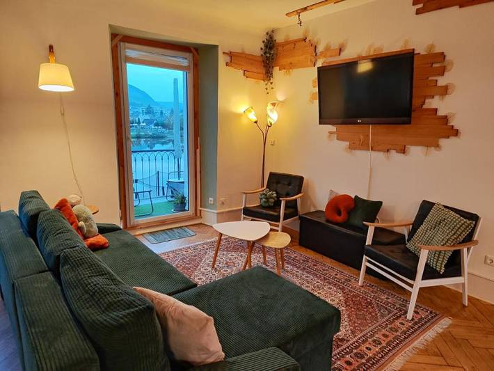 Ferienwohnung für 5 Personen, mit Ausblick und Garten in Alf - 2