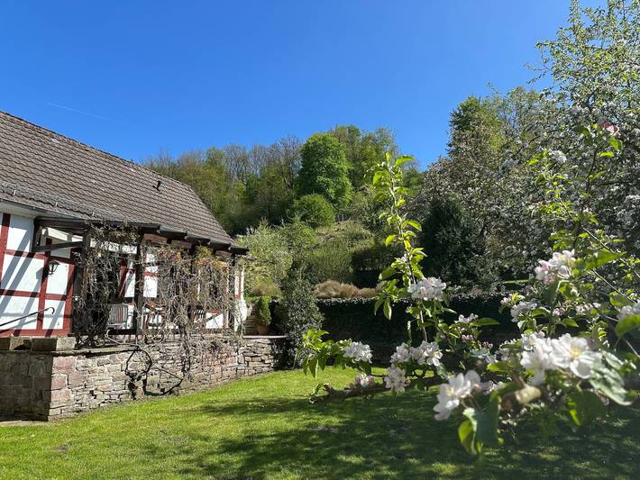 Ferienhaus für 5 Personen, mit Garten und Sauna im Weserbergland