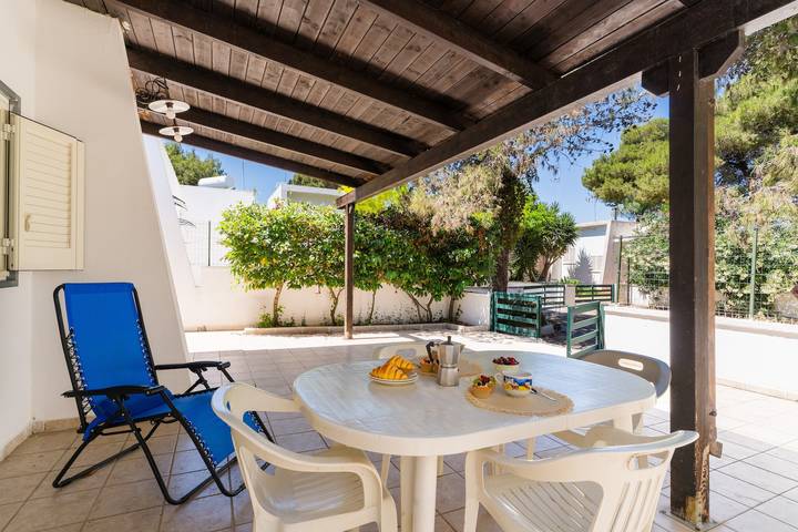 Ferienhaus 'Villetta Pinetata 452' mit privater Terrasse und Klimaanlage in Ugento, Golf von Tarent