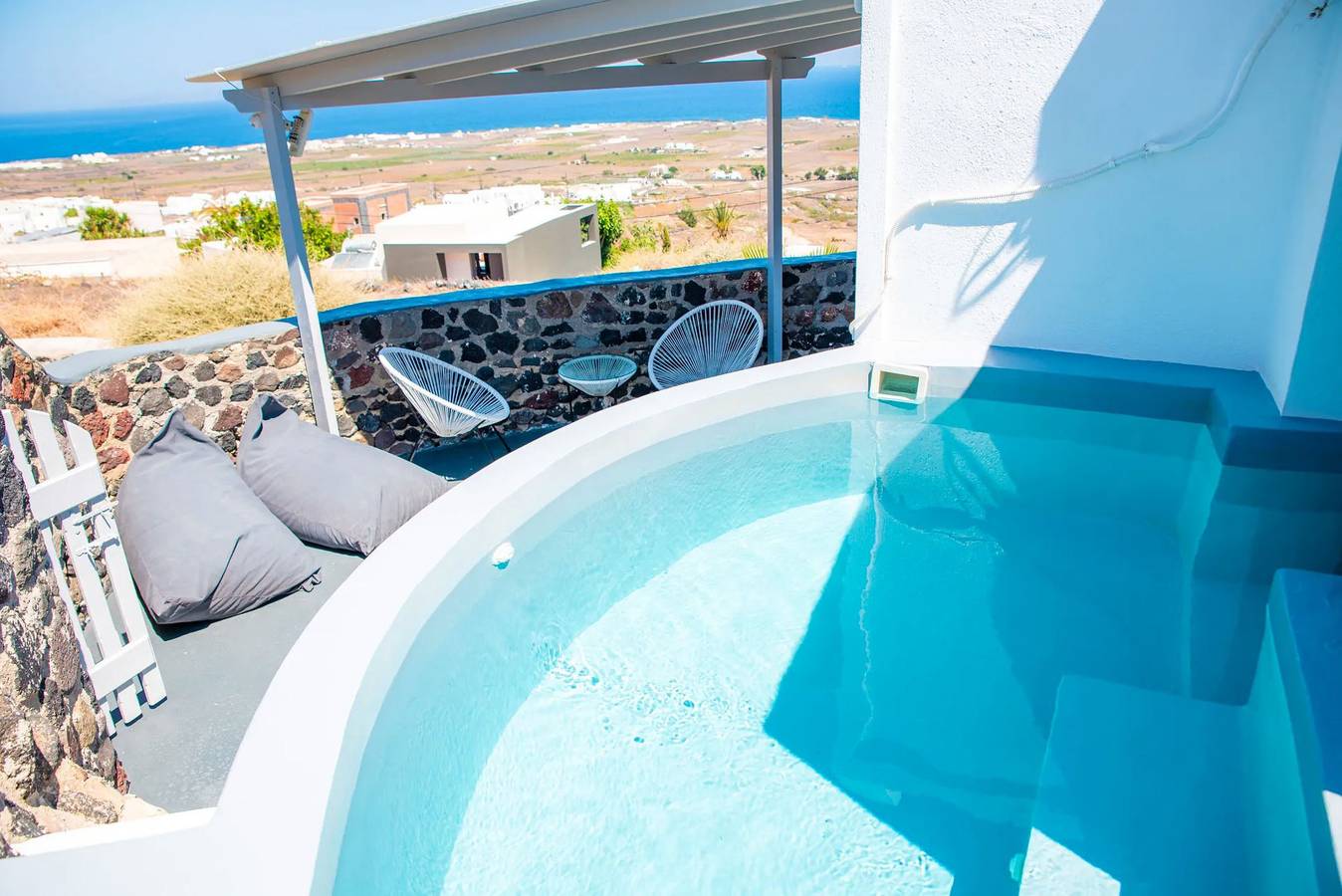 Villa pour 2 personnes avec piscine in Finikia, Santorin