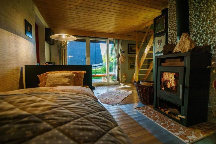 Ferienwohnung für 6 Personen, mit Sauna und Ausblick sowie Garten, mit Haustier in Marienberg - 4