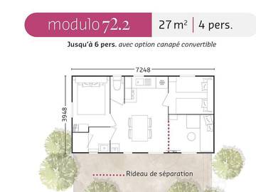 Camping voor 4 Personen in Ars-en-Ré, Côte des Fleurs, Afbeelding 3
