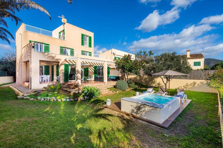 Finca für 8 Personen, mit Garten in Son Servera