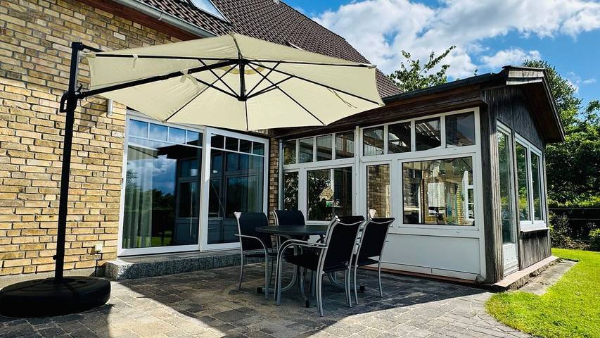 Ferienhaus für 6 Personen, mit Ausblick und Garten sowie Terrasse in Winnemark