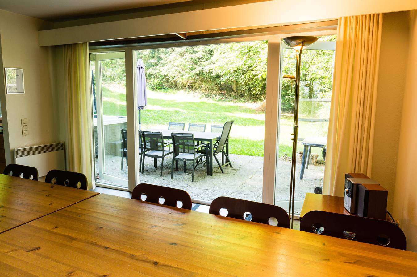 Comfortabele groepsaccommodatie voor 12 personen met sauna en buitenspa in La Roche in Dochamps, Manhay
