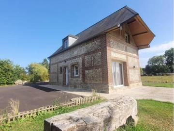 Gîte pour 6 personnes, avec vue et terrasse dans Saint-Maclou-de-Folleville