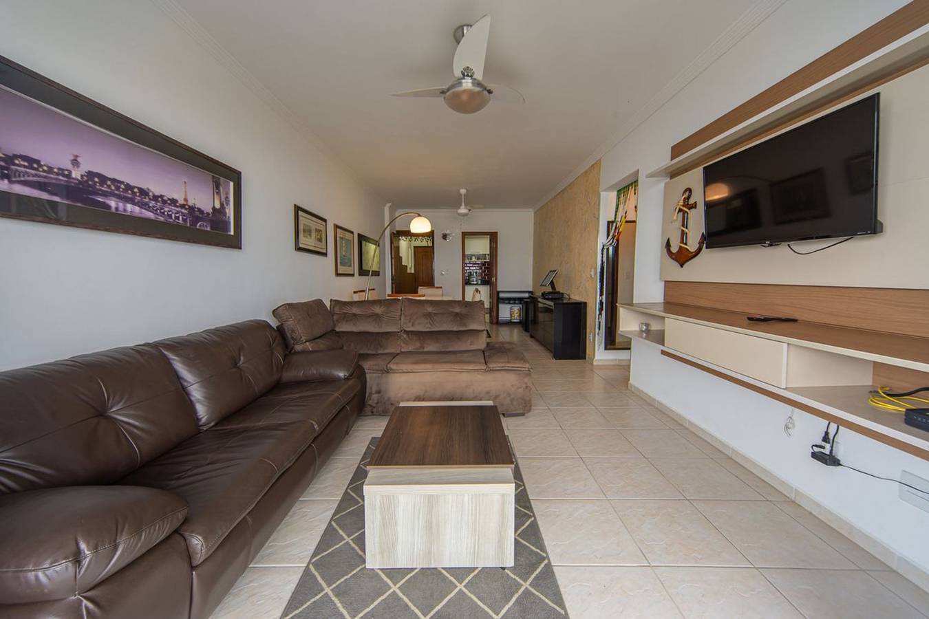 Ganze Wohnung, Apto c/ Varanda Vista Mar p/ 6 pessoas em Caiçara in Vila Caiçara, Praia Grande