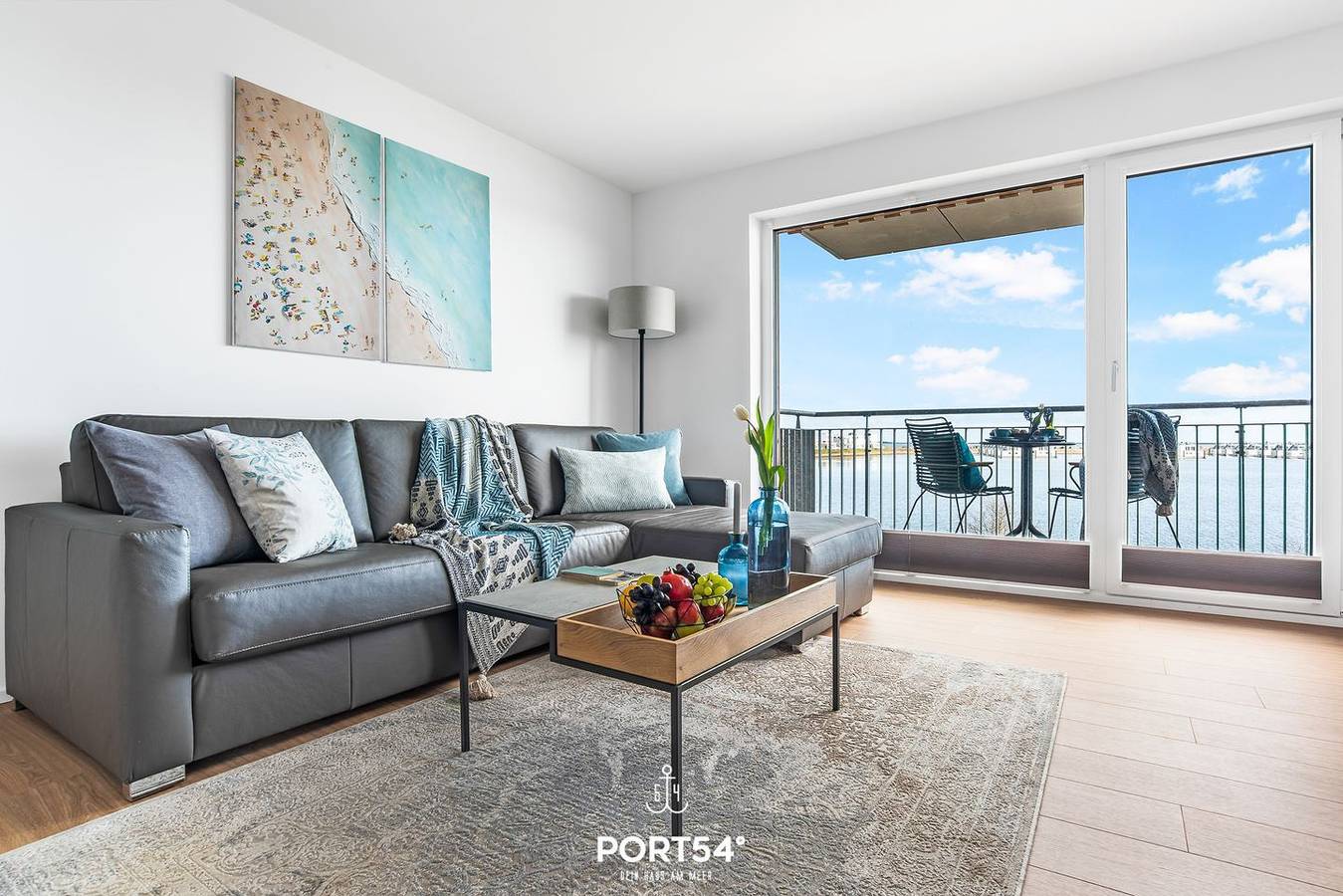 Hafenflair 1 - Harbor view, balcony, waterfront location, 1st floor, bathroom, foto 8