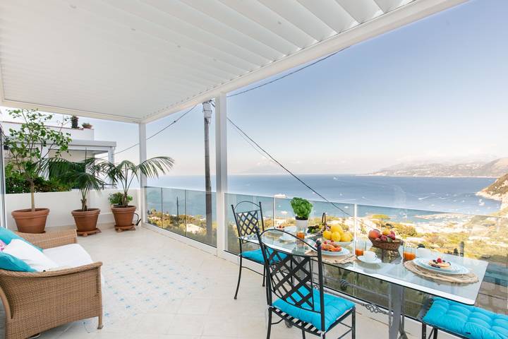 Appartamento vacanze per 2 persone, con Terrazza e Panorama a Capri