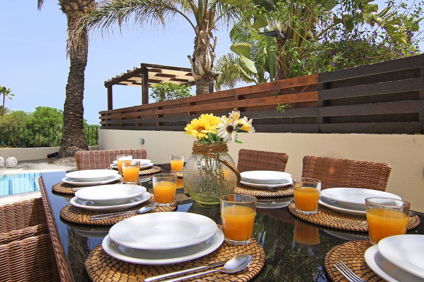 Villa für 8 Personen mit Pool in Kapari, Südzypern