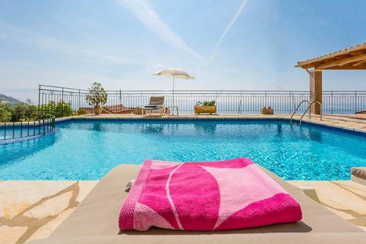 Villa mit pool für 4 Personen, mit Terrasse und Meerblick sowie Kinderpool auf Korfu - 4