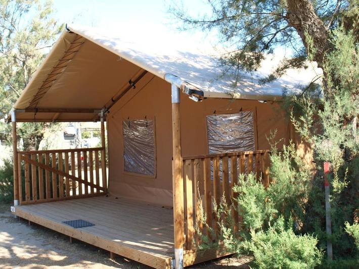 Bungalow pour 5 personnes, avec Jacuzzi et Piscine à Saintes-Maries-de-la-Mer
