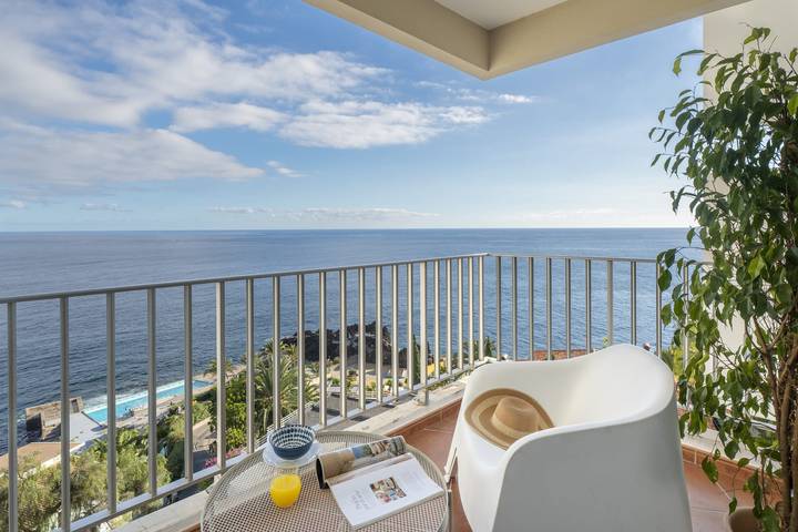 Apartamento estúdio para 3 pessoas, com varanda em Madeira