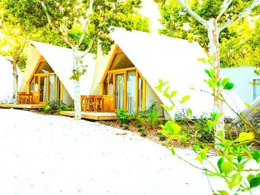 Costa del Sol Glamping Village - Tienda de lona y madera 4 personas - Hanna 4 pers in La Cala Golf, Mijas