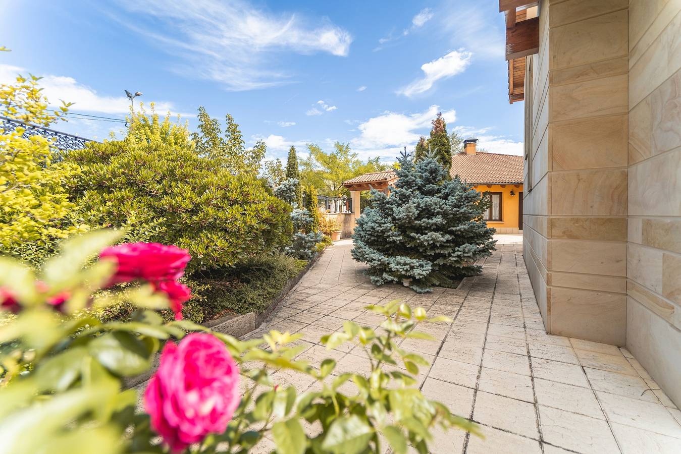 Landhaus 'Dehesa de Santa Ursula 1' mit Garten und Balkon in Espeja de San Marcelino, Soria Provinz