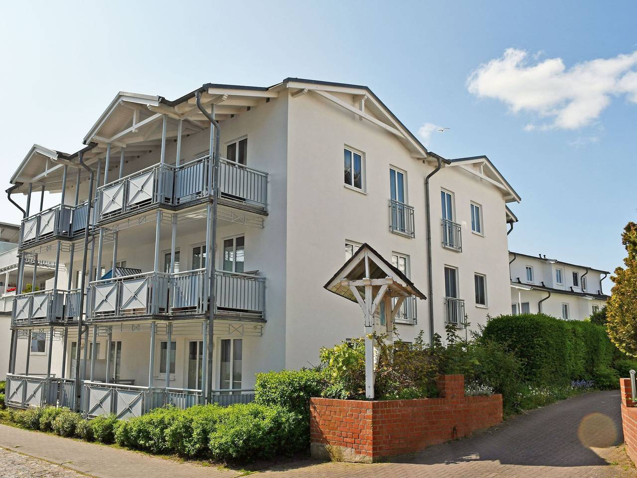 Ganze Ferienwohnung, Ferienwohnung mit Balkon 500 m bis zum Strand (Vb) in Göhren, Rügen