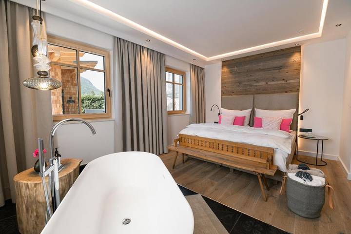 Ferienwohnung für 2 Personen, mit Pool und Sauna sowie Ausblick und Garten in Bad Aussee - 3