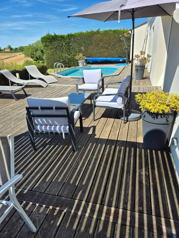 Maison de vacances pour 6 personnes, avec jardin et jacuzzi, adapté aux familles dans le Tarn-et-Garonne - 3