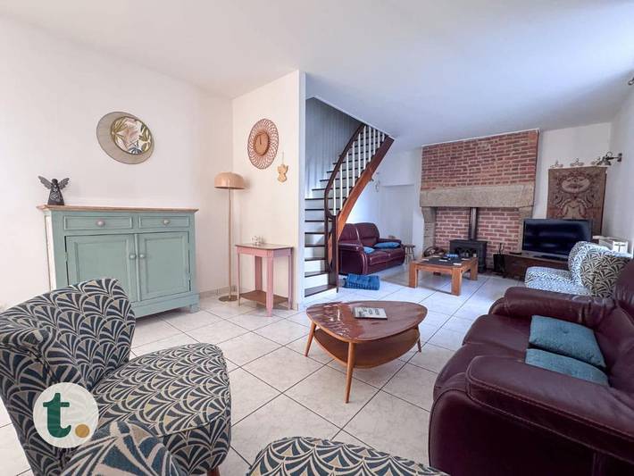 Maison de vacances pour 12 personnes, avec jardin