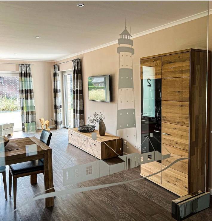 Ferienhaus Winkelbungalow Garding: großzügig wohnen mit höchstem Komfort in Garding, Eiderstedt