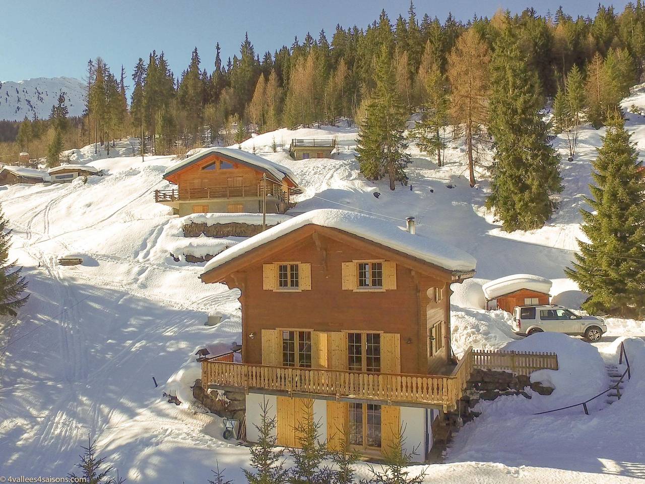 Chalet Chalet les Bubus in La Tzoumaz, Riddes