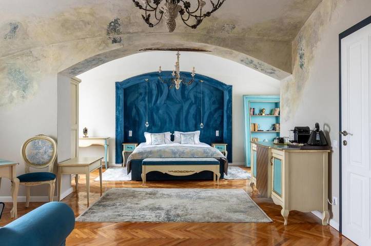 Bed & breakfast dla 2 osób, z widok i ogród w Sybin