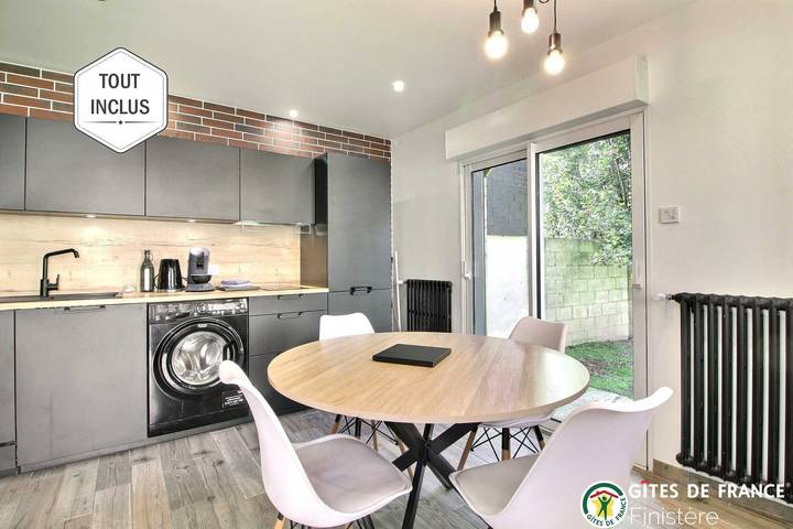 Gîte for 2 people, with garden, with pets - 1