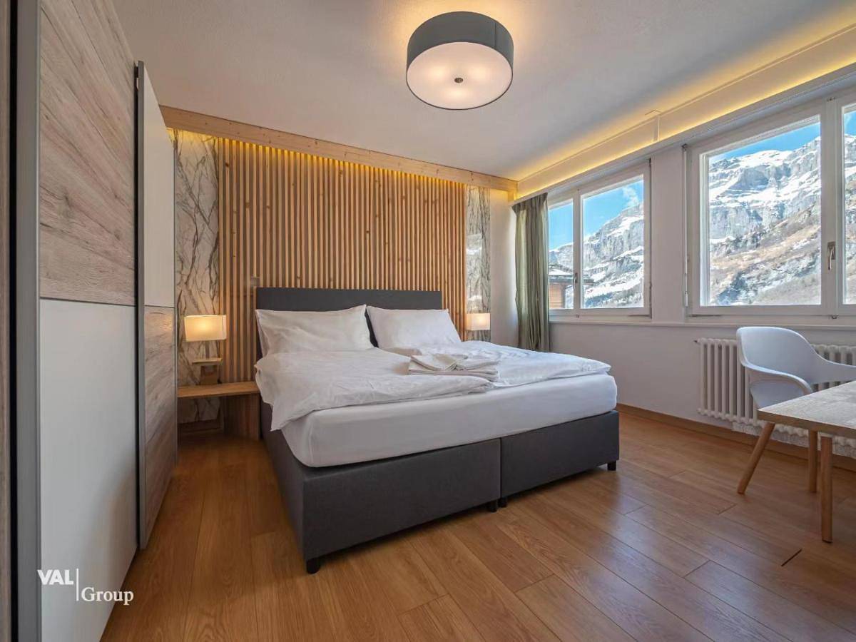 Ganze Wohnung, Center, Sauna, View - Haus Linaria in Leukerbad, Leukerbad & Umgebung