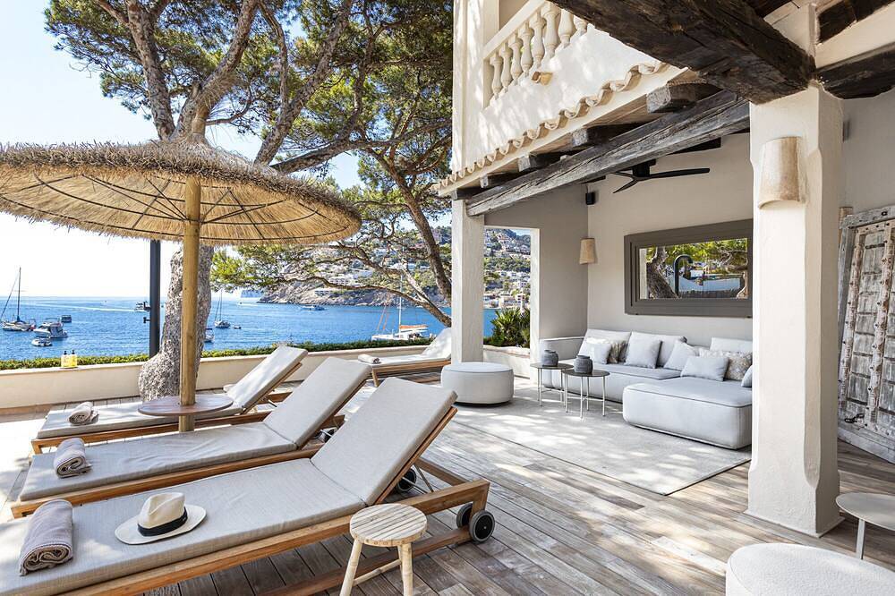 Villa Las Madrugadas in 1.Meereslinie, Port Andratx (direkt vom Eigentümer) in Port d'Andratx, Andratx