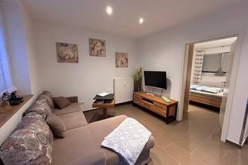 Ferienwohnung für 3 Personen, mit Terrasse in Weilburg