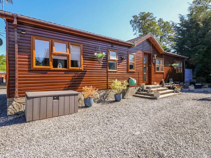 Lodge for 4 people, with garden in Auchterarder