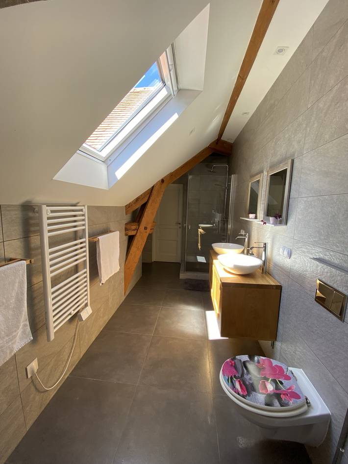 Gîte pour 8 personnes, avec piscine, adapté aux familles à Barrais-Bussolles - 4