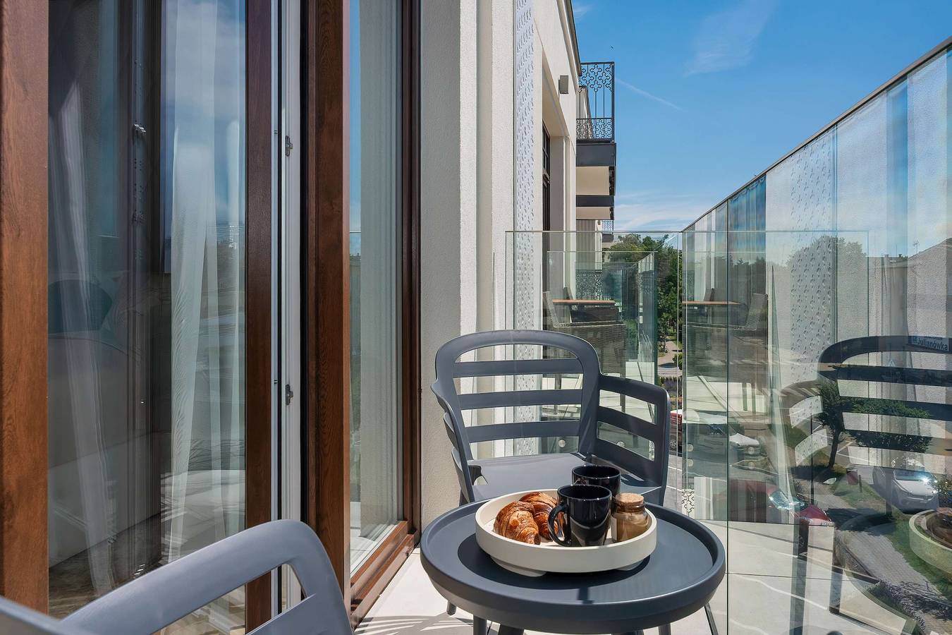 Ganze Ferienwohnung, Cozy Studio with a Balcony | Workspace | Salt Graduation Towers in Ciechocinek, Kujawien-Pommern