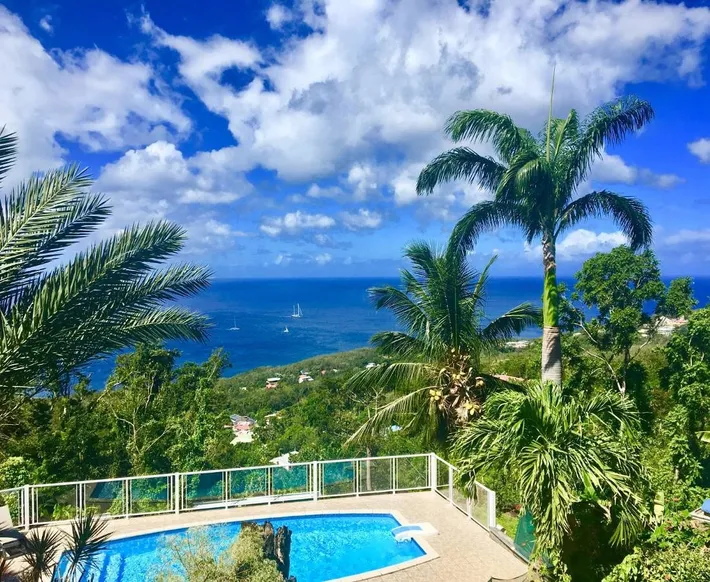 Parc de vacances pour 2 personnes, avec vue ainsi que piscine et jardin - 1