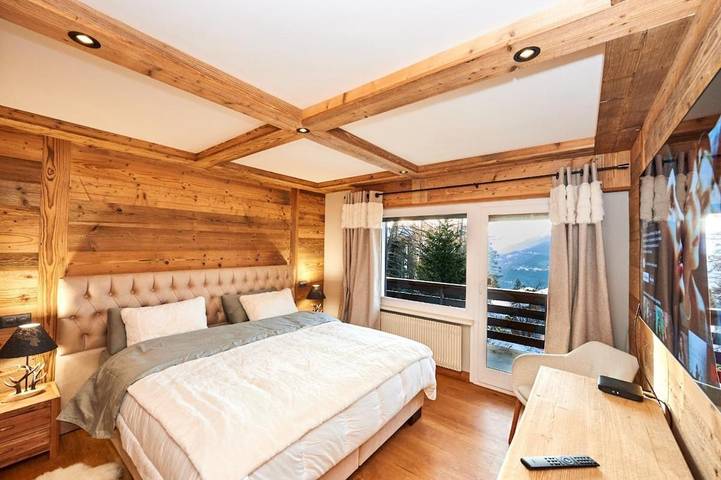 Chalet pour 4 personnes, avec vue et balcon à Crans-Montana - 4